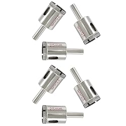 Hordion 6 Pcs 25mm / 1 Inch Diamond Drill Bit Tile
