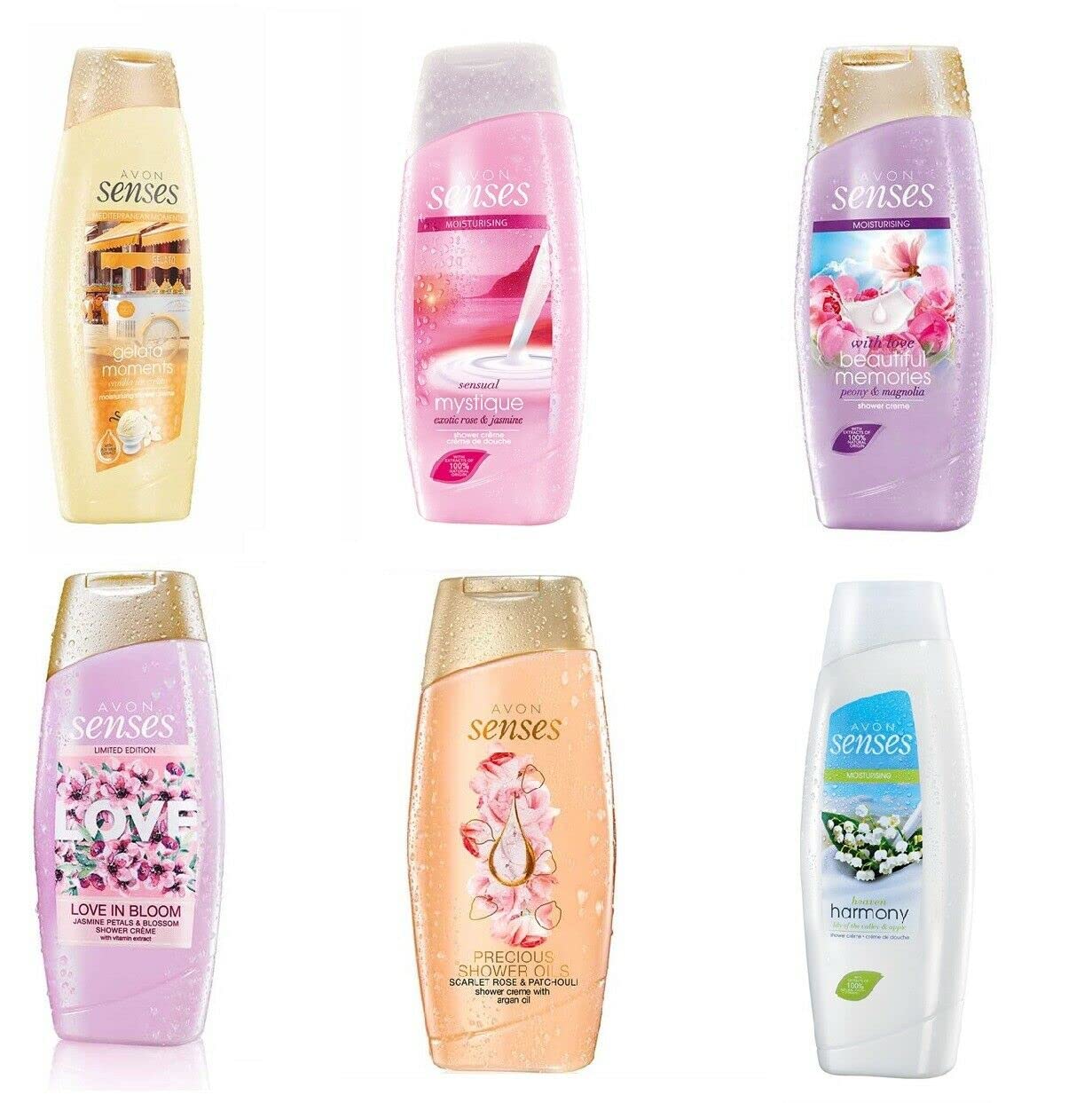 Avon Shower gel bundle - 3 of 250ml - Various scents