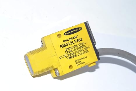 Banner Engineering Sm312lvag Photoelectric Sensor Polarized 150
