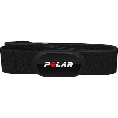 Polar H10 Heart Rate Monitor Chest Strap - ANT + Bluetooth, Waterproof HR Sensor for Men and Women, Black, XS-S