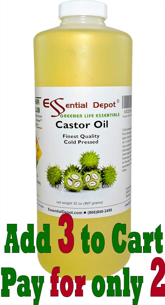 Castor Oil 1 Quart 32 oz. Health & Personal Care