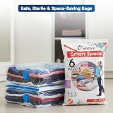 1ABOVE Pack of 6 Vacuum Storage Bags Large 60x80CM Mould Moisture Proof view 7