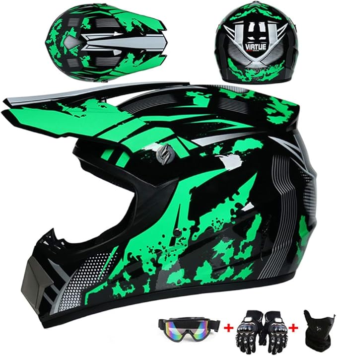 Casco Integral Cascos De Motocross Para NiÃ±os Baratos Casco Para