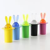 Alessi A di Alessi Magic Bunny Toothpick Yellow PMMA ASG16 Y 12 x 8.5 x 35 cm view 8