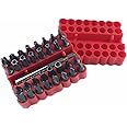 Mangocore Security Tamper Proof Bit Set 33pcs Torq Torx Hex Star Spanner Tri Wing Electric Screwdrive Hex Bit 1/4" 6.35mm Magnetic Holder