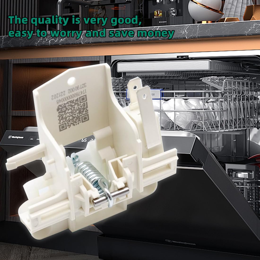 Upgraded DD81-02132A / DD81-01629A Dishwasher Door Switch Latch Lock Compatible With Samsung Dishwasher Model DW80K5050UB DW80R5060US DW80R5061UG DW80F600UTW DW80K7050UG DW80J3020US