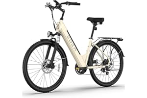 ZDZA Electric Bike for Adults 26'', 1200W Peak Motor, Up to 65 Mi Range E Bikes for Adults with 7-Speed, 48V Removable Battery, Front Suspension, Adult Electric Bicycles for Commute Beach Snow Womens