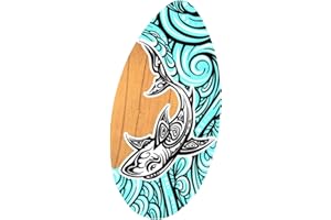 ChiuTiaro Skimboard 41 inch Beach Toy Shallow Water Water Ski Standing Skimboarding Small Surfboard Surf Board