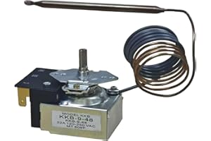 PB010036 Bake/Broil Thermostat, Compatible with Viking, Compatible with Awoco Ranges, Replaces KKB-9-48, 22A 120-250VAC, Max 