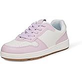 Amazon Essentials Unisex Kids' Low Top Lace Up Court Sneakers