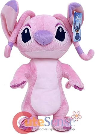 Amazon Co Jp ディズニー リロ アンド スティッチ エンジェル ジャンボ 17インチ ぬいぐるみ クロスボディバッグ ピンク おもちゃ