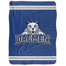 Daemen College Blanket, 60"x80" Primary Logo Silky