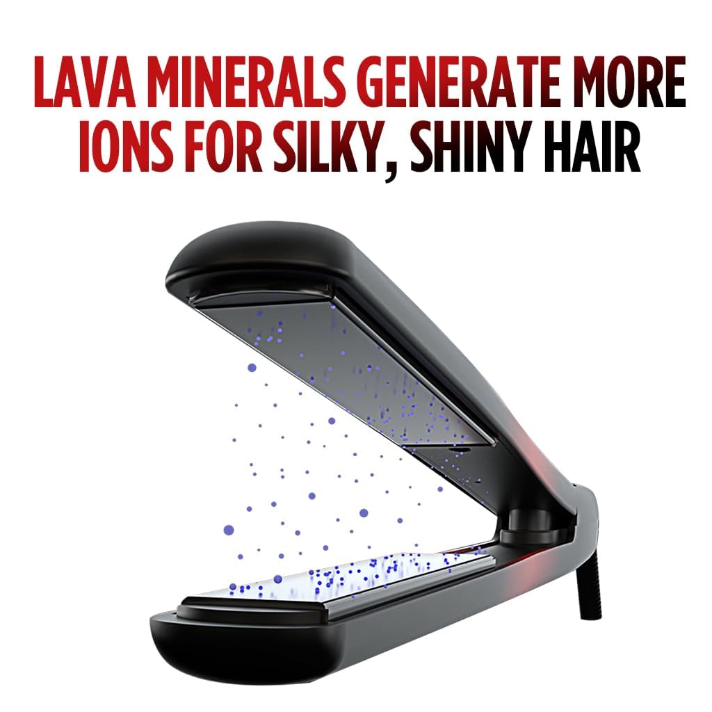 CHI Lava Ceramic Flat Iron, Hair Straightener for an Even & Smooth Finish