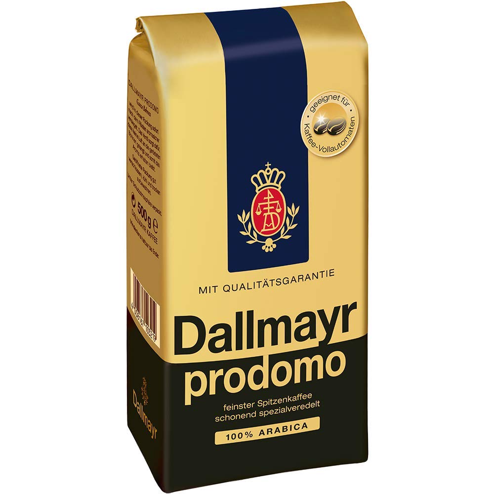 Dallmayr Prodomo Genuine German coffee beans 500g pack of 2 Buy Online