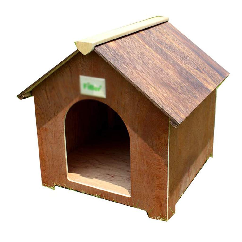 50 50 55cm 無垢材の犬の家ペットの家猫の家ミニ桐屋外ウサギ巣四季一般勧告30キロペット Size 犬小屋 Brown 50 50 55cm 犬小屋ケージ Color Brown B07pjrgrd8 犬小屋 高級品市場