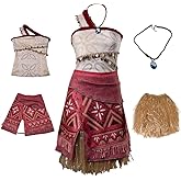CosFantasy Womens Cosplay Costume Hawaiian Hula Skirt Sets Halloween Outfits