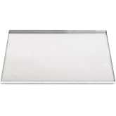 Metal Dog Crate &amp; Kennel Replacement Tray/Pan, Galvanized, 41.0x27.4 in | Chew-proof, crack-proof, rust-resistant. Fits Most Standard 42 in Crates.