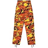 Men's Camouflage Tactical BDU Pants | Military Cargo Fatigues, Camo Fashion Trousers for Outdoor, Hunting, and Urban Wear