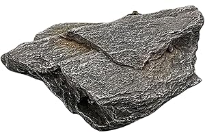 Baoblaze Fake Rock Faux Stone Sculpture Multipurpose Creative Portable Pump Cover Landscape Rock Natural Texture for Lawn Garden, 37x26x12cm