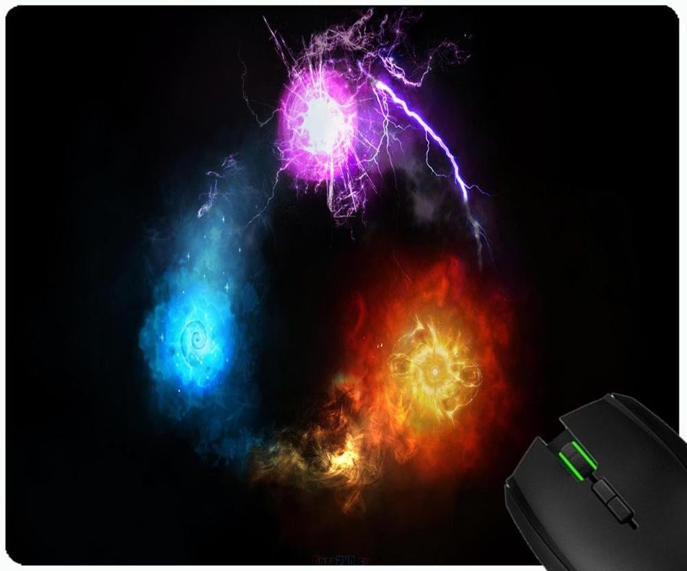 Quas Wex Exort Dota 2 Logo Character design custom gaming mouse rectangular padded non-slip rubber quality