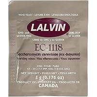 SocalHomeBrew Ec-1118 Saccharomyces Bayanus 3 (5 G. Pouchs)