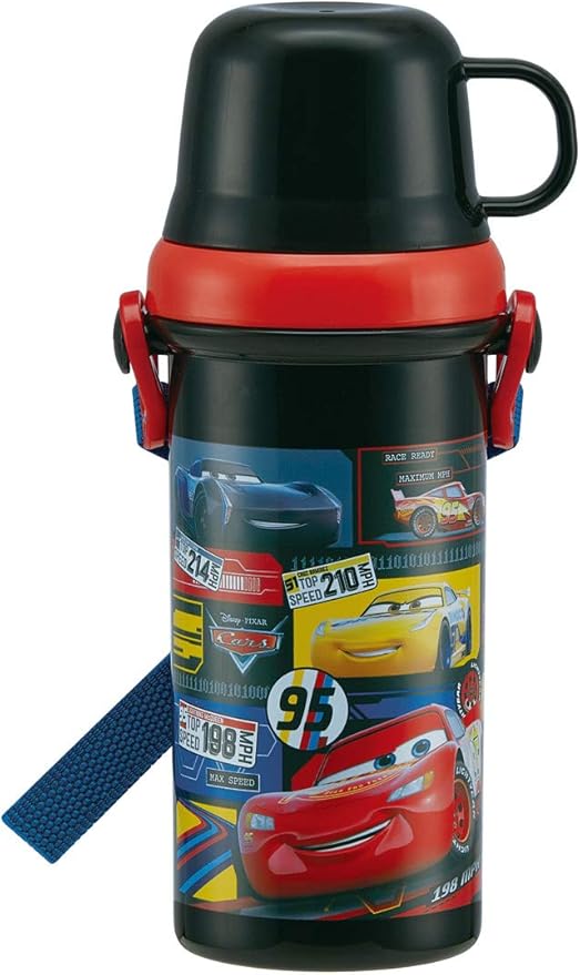 Amazon Co Jp スケーター 子供用 水筒 コップ付き カーズ ディズニー 480ml Psb5kd ホーム キッチン