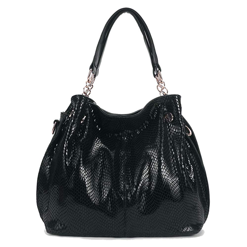 Kris Anna Womens Hobo Shoulder bag Handbag Black