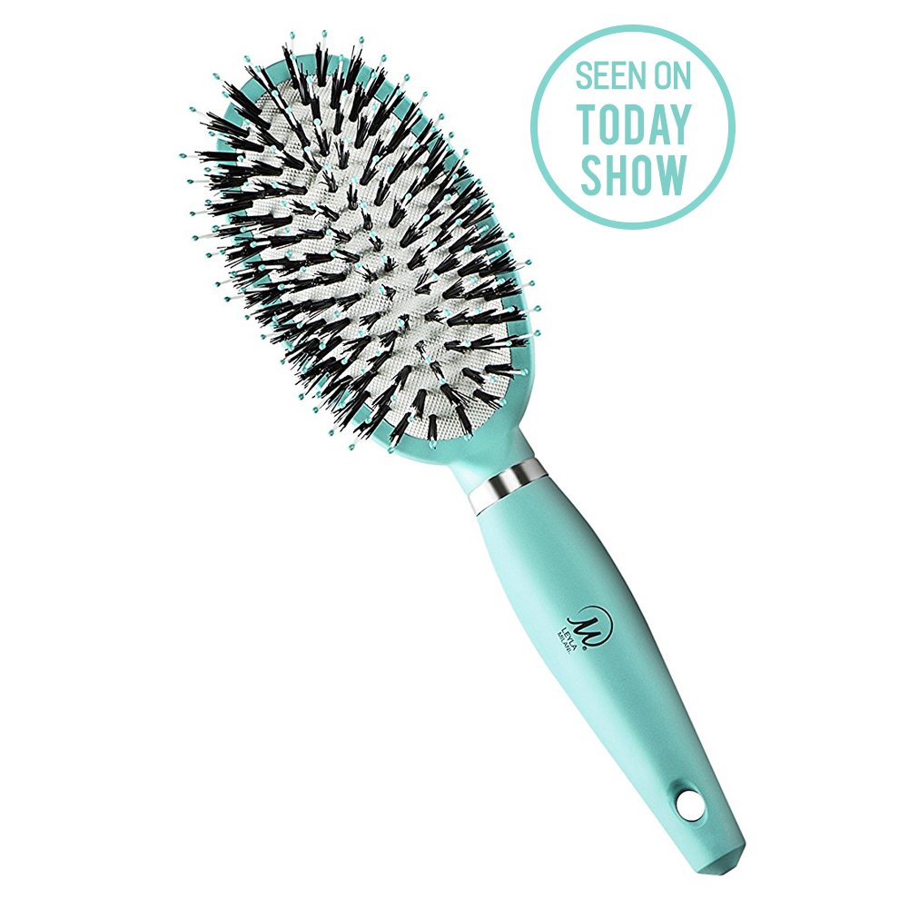 Leyla Milani Hair Detangler Brush Miracle Brush Human Hair Brushes for 855389006545 eBay