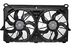 AUTO SHACK AutoShack Radiator Dual Cooling Fan Assembly Replacement for 2007-2013 Chevrolet Silverado 1500 Tahoe Suburban 1500 Avalanche 2007-2013 GMC Sierra 1500 2007-2014 Yukon XL 1500 V8 4WD AWD RWD FA720655