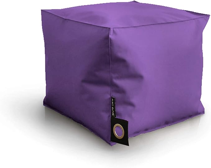 40cm x 40cm, Cube Bean Bag Stool Indoor and Outdoor Use Water