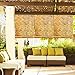 Radiance 0360726 Natural Reed Woven Light Filtering Roll Up Window Blind, 72-Inch Wide by 72-Inch High