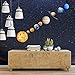 Luminous Wall Sticker, XGZ Nine Planets Solar System Pattern Wall Sticker Wall Decoration For Kids Bedroom Living Room Nursery Baby Room