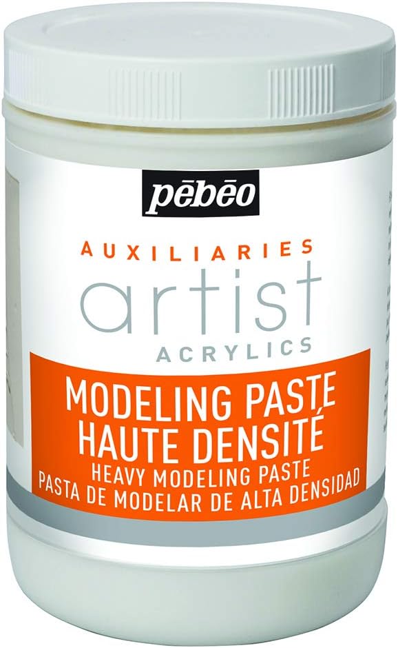 Artist Acrylics Auxiliaries Heavy Modeling Paste, 1Liter