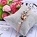 Menton Ezil Twinkle Love Women Bangle Bracelet White Gold Plated Crystal Bracelets