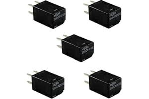 MNTACY General Purpose Relays 303-1AH-C-R1-U01-12VDC SPNO 20A 12VDC for Polaris RZR Slingshot Ranger Sportsman Cooling Fan Relay (5 Pack)