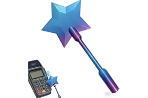 Credit Card Wand Holder, 3D Printed Tap to Pay Fairy Wand, Magic Wands Debit Card Holder, for Easy Checkout, Magic Lovers, Co