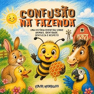Livro Confusão na Fazenda: Uma história divertida sobre animais, identidade, gentileza e respeito (Confusões dos Animais – Histórias Infantis Engraçadas Livro 3)