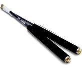 SUNDIA Carbon Diabolo Sticks - Black (12.6") Lightweight, Beginners to Pros | Professional Precision, High Flexibility, Hidden String Knot Design, High Performance, Juggling Chinese Yoyo Sticks
