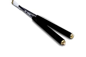 SUNDIA Carbon Diabolo Sticks - Lightweight, Professional Precision, High Flexibility, Hidden String Knot Design, High Performance - Beginners to Pros, Juggling Chinese Yoyo Sticks - Black (12.6")