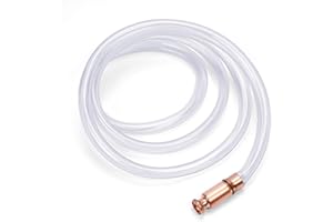 HORUSDY Gas Siphon 6FT Multi-Purpose Super Easy Siphon Pump,1/2" Valve Virgin Grade Tubing Safe