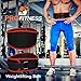 ProFitness Weightlifting Belt (6-Inch-Wide) – Proper Weight lifting Form – Unisex Back Support for Cross Training Exercises, Powerlifting Workouts (Black/Red, Medium)