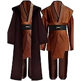 XCDAHAIL Kids Costume Robe Boys Tunic Cloak Knight Costume Halloween Outfit 6 years and up