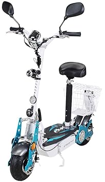 eFlux Street 40 Elektroroller Scooter - 800 Watt Motor - Straßenzulassung - LED Scheinwerfer - Straßenzulassung