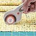 45mm Contour Rotary Cutter for Sewing Fabric Leather Quilting and Scrapbooking