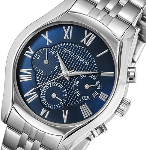 Amazon Co Jp ドルチェ セグレート Dolce Segreto クオーツ メンズ 腕時計 Mea100bu ブルー 並行輸入品 Wrist Watches