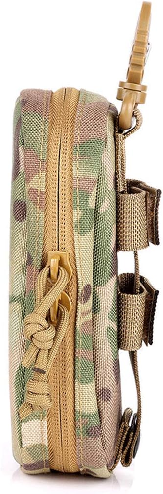 LIVIQILYTactical MOLLE Eyeglass Case Shockproof Protective Box Portable Outdoor Sunglasses Case