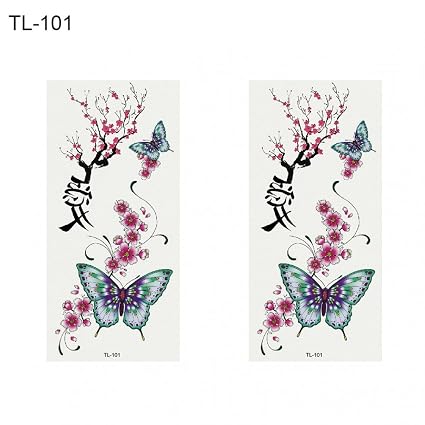 Momangel Jasmin Série 2 Feuilles Femme Sexy Fleurs étanche