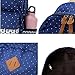 Abshoo Canvas Dot Backpack Cute Lightweight Teen Girls Backpacks School Shoulder Bags (Grey)