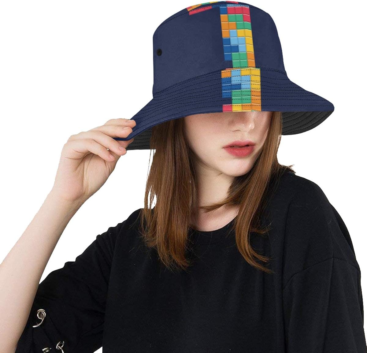 VvxXvx Mens XL Sun Hat Color Game Three 