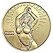 Thompson Emporium Sexy Pin Up Girl Good Luck Heads & Tails Challenge Coin